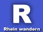 Rhein wandern